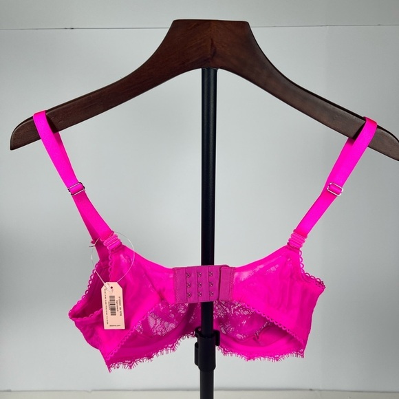 Pink Full-Coverage Bra with Underwire Support - Picture 7 of 7